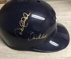 Derek Jeter David Wells Signed New York Yankees Autographed Blue Batting Helmet
