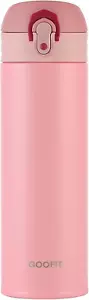 Water Bottle Double Wall Vacuum Insulated Thermos Beverage Coffee Bottle Stainle - Picture 1 of 6