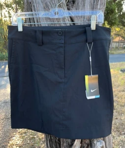 NWT ~ NIKE ~ NIKEGOLF TOUR PERFORMANCE ~ DRI-FIT ~ BLACK SKORT ~ SIZE 12 - Picture 1 of 14
