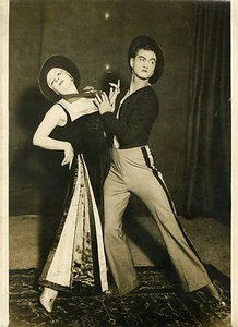 "Dussia BERESKA and Kurt GRAFF 1931" Original Photo G. DEVRED / Agce ROL - Picture 1 of 2
