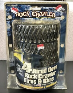 *SEE DESC* NOS Rock Crawler Tires & Rims for Nylint R/C Jeep Wrangler & Scorpion - Picture 1 of 10