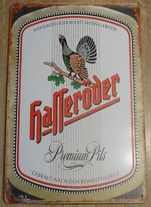 Nostalgie Art Vintage-Blechschild Hasseröder 30 X 20 cm für Bar oder Restaurant
