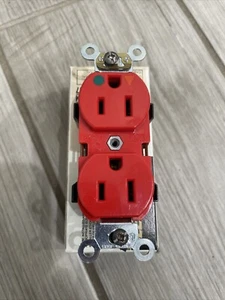 ⚡️Leviton 5262-IGR IG Duplex Receptacle Hospital Grade 5-15R Isolated 15A 125V - Picture 1 of 5