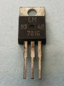 7815 LM340T-15 Positive Voltage Regulator 15 Volt T0220 LM7815 L7815CV  - Picture 1 of 1