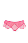 AGENT PROVOCATEUR Womens Briefs Lovely Unique Sheer Glossy Pink S