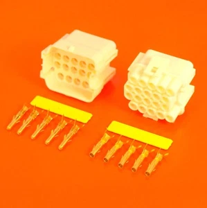 Genuine Lucas Rists 20 Way White TTS Series Electrical Wiring Connector Kit - Picture 1 of 8