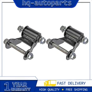 Dorman 2 PCS Rear Rearward Pair Leaf Spring Shackle For 1974 CHEVY C20 PICKUP - Picture 1 of 4
