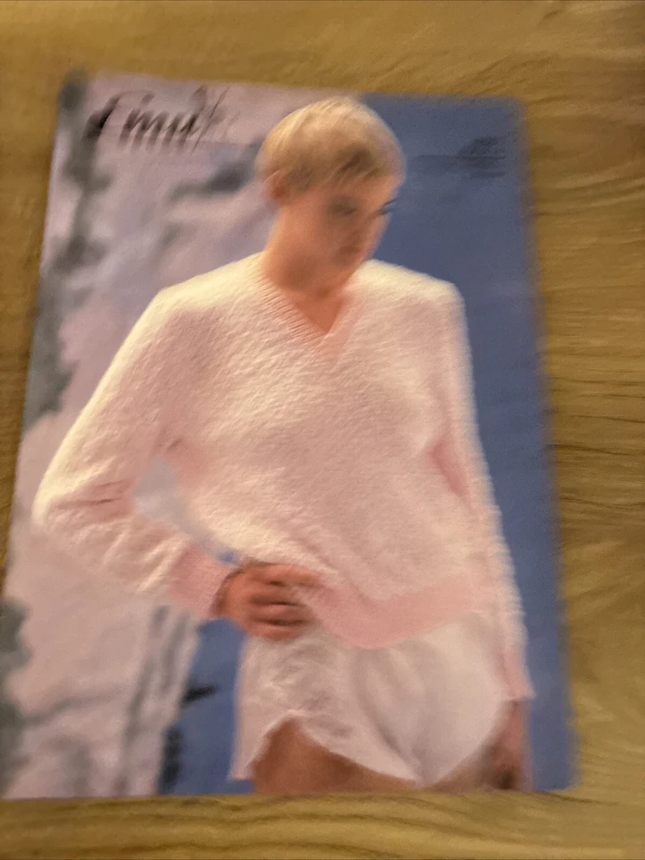 Emu Cool SpunKnitting  pattern 4051 V Kneck Sweater - Image 1 of 1
