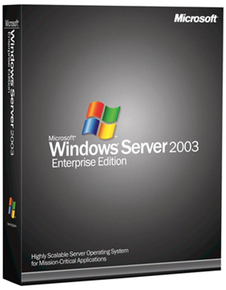 Windows Server 2003 Enterprise 32 bit Full Version w/ 2 Product Keys KOREAN - Image 1 of 2