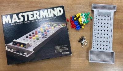 Mastermind Game Hidden Code- Easy to Learn but Not so Easy to Win! Pressman 1981 - Image 1 of 4
