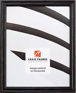 200ASHBK1925AAC 0.75-Inch Wide Picture/Poster Frame in Wood Grain Finish, 19 by - Picture 1 of 6