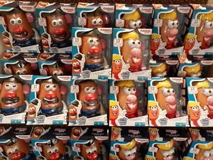 Playskool Friends! Mr. & Mrs. Potato Head Classic Retro Toys Complete Set New - Picture 1 of 4