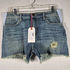 Current/Elliott Womens 27 Halley The Maternity Cut Off Shorts Stretch NWT $228 - Picture 1 of 11