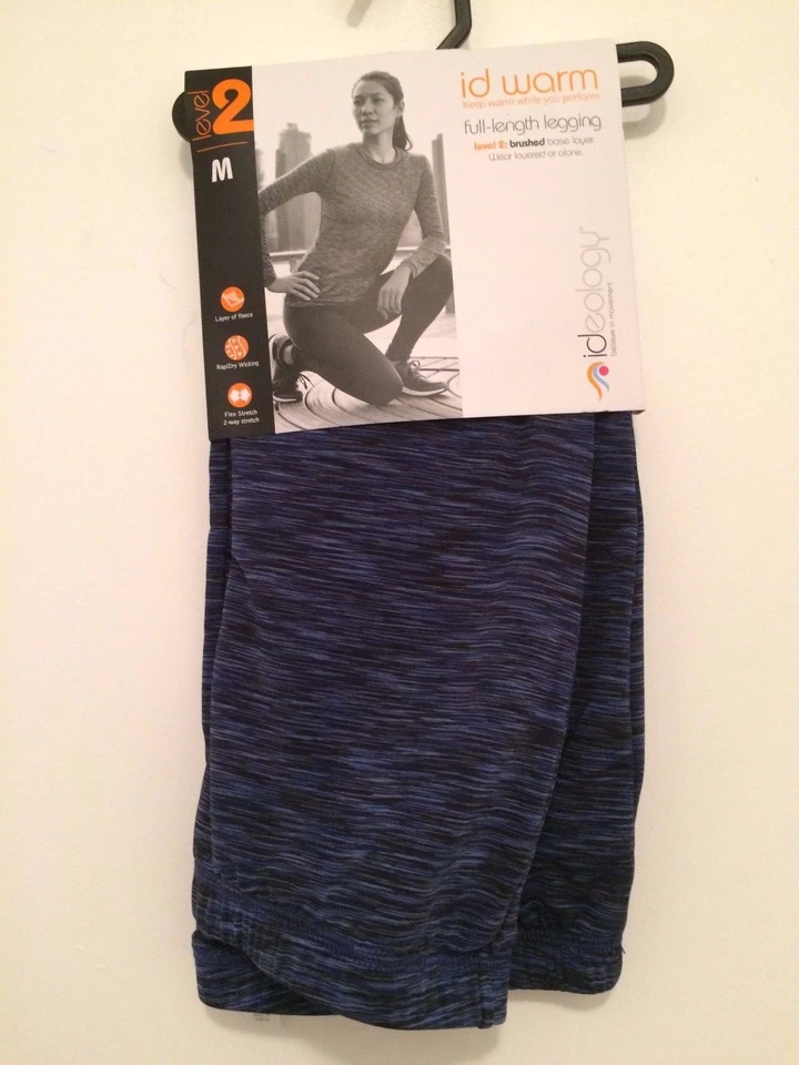 Leggings Id Warm Ideology XS M capa base polar cepillado nivel 2 para mujer Foto 1 de 1