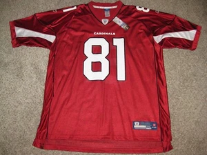 Anquan Boldin Arizona Cardinals Mens Red 2XL Reebok Replica Jersey - Picture 1 of 3