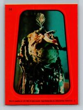 1983 Star Wars Return of the Jedi Sticker #14 - Sy Snootles