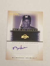Rickie Weeks 2005 Fleer Skybox Autographics Future Signs Auto SP 01/65 Brewers🔥