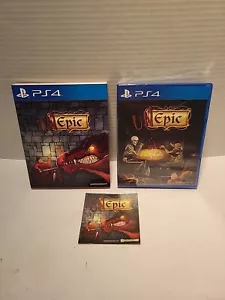 Unepic, PS4 Eastasiasoft, ENGLISCH ALLE REGION Spiel, Schutzhülle und Sticker. Neu - Bild 1 von 8