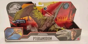 Mattel Jurassic World Primal Attack Sound Strike Pteranodon BNIB - Picture 1 of 9