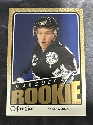 2009-10 O Pee Chee Marquee Rookie 527 Kevin Quick Tampa Bay Lightning - Image 1 of 2