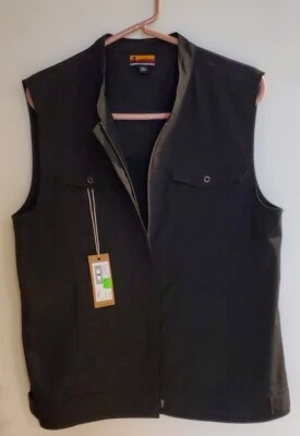 Brooklyn Industries Women's Barracuda Black Vest LARGE NWT NEW - Image 1 of 4