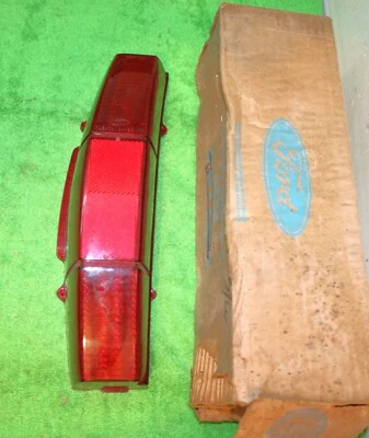 1969 1970 Ford Ranch Wagon Country Sedan Squire NOS LH REAR TAIL LIGHT LAMP LENS - Image 1 of 4