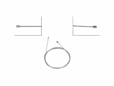 For 1971 Chevrolet Townsman Parking Brake Cable Intermediate Dorman 57238GF - Image 1 of 2
