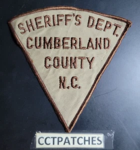 CUMBERLAND COUNTY, NORTH CAROLINA SHERIFF (POLICE) SHOULDER PATCH NC - Picture 1 of 2