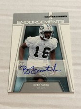 2006 FLEER HOT PROSPECTS BRAD SMITH ROOKIE AUTO JETS SP