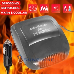 150W Portable Heater for Car Truck 12V Heating Cooling Fan Defroster Demister - Picture 1 of 19