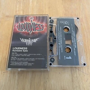 LOUDNESS HURRICANE EYES Cassette 1987 CLUB EDITION Heavy Metal Rare USA TAPE - Picture 1 of 3