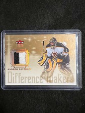 205-06 Fleer Ultra "Difference Makers" Jersey Andrew Raycroft #DMJ-AR Bruins🔥🏒