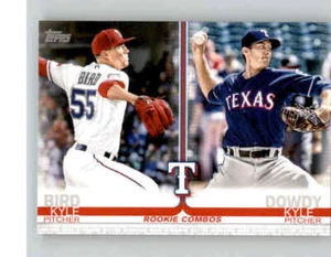 2019 Topps Mini On Demand Kyle Dowdy/Kyle Bird Base Card Rangers Rookie #US183 - Bild 1 von 1