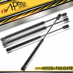 4PCS Hood & Trunk Lift Supports Shocks Struts for Chevy Corvette C5 C6 1997-2004 - Picture 1 of 6