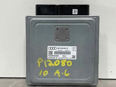 AUDI A6 3.2 2010 AT OEM ECU ECM módulo de control del motor computadora 4F1910551D 09-11 Foto 1 de 4