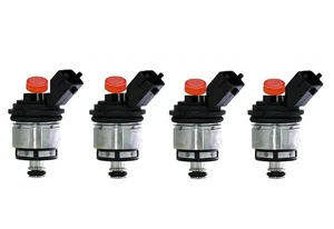 4 INIETTORI GPL METANO TAPPO ROSSO PER PANDA PUNTO YPSILON 1.2 1.4 LPG BIFUEL - Imagen 1 de 8
