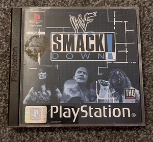 WF Smackdown PlayStation 1 with Manual PS1 Wrestling Video Game PAL Complete VGC - Picture 1 of 5
