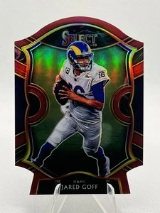 2020 Panini Select - [Base] - Maroon Prizm Die-Cut #13 - Jared Goff - Bild 1 von 2