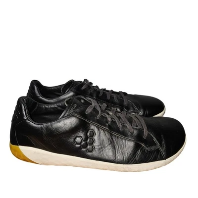 Tênis Masculino Vivobarefoot V-NAT Couro Tamanho EUR 48M Preto Minimalista - Imagem 1 de 4