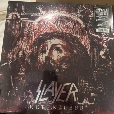 SLAYER Repentless 10th Anniv. Silver Red Orange Splatter Vinyl Ltd Ed #600 LP Foto 1 de 2
