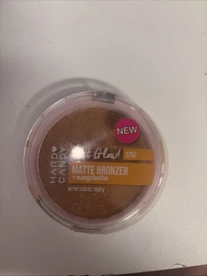 Hard Candy JUST GLOW! Powder Bronzer + Mango Butter  0.28 oz     Sealed 1792 - Image 1 of 2