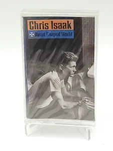 Chris Isaak - Heart Shaped World (1989) Cassette Tape - Wicked Game Sealed - Picture 1 of 2