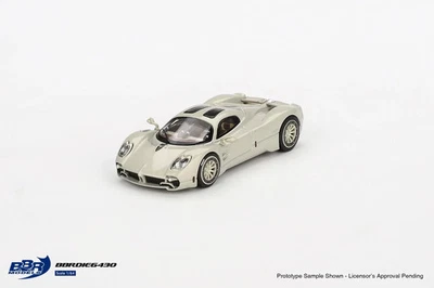 BBR Pagani Utopia Presentation Grigio Rinascimento 1:64 diecast modellismo - Immagine 1 di 4