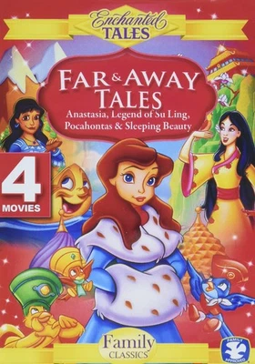 Far and Away Tales - Anastasia, Pocahontas, Legend of Su-Ling, Sleeping Be (DVD) - Image 1 of 2