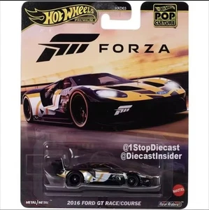Hot Wheels Premium 2016 Ford GT Race Course - Foto 1 di 1