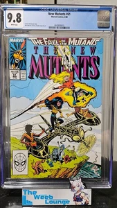 New Mutants #61 CGC 9.8 White Marvel Comics 1988 - Picture 1 of 2