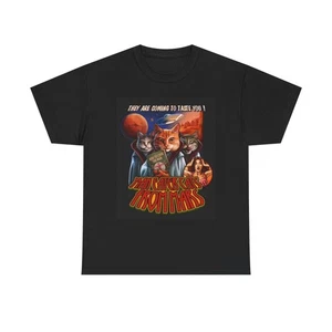 T-shirt Space Kittens Aliens maglietta divertente grafica gatti unisex cotone pesante - Foto 1 di 5