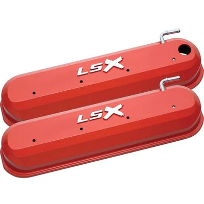 Proform 141-257 Raised LSX Emblem Aluminum Valve Covers For GM LS - Image 1 of 3