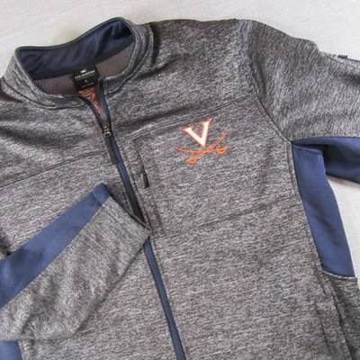 Chaqueta Coliseo Cremallera Completa Para Hombre L "UVA" Virginia Cavaliers Foto 1 de 4