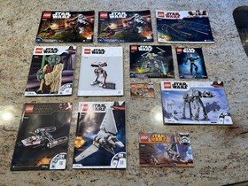 LEGO Star Wars Manuals Lot 11 30275 75/ -081 110 112 179 249 255 288 302 355 532